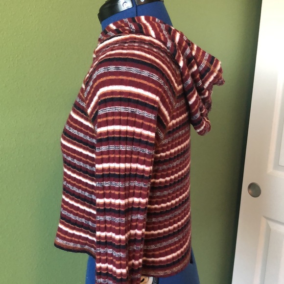 Cropped Earthbound Hoodie Sweater - Picture 3 of 7